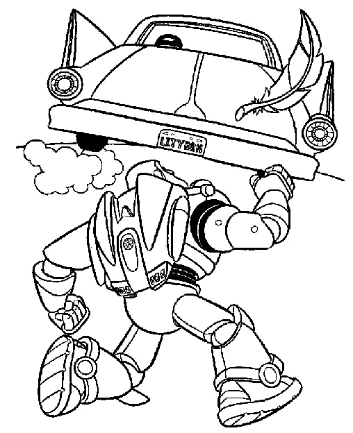 Toy Story kolorowanki